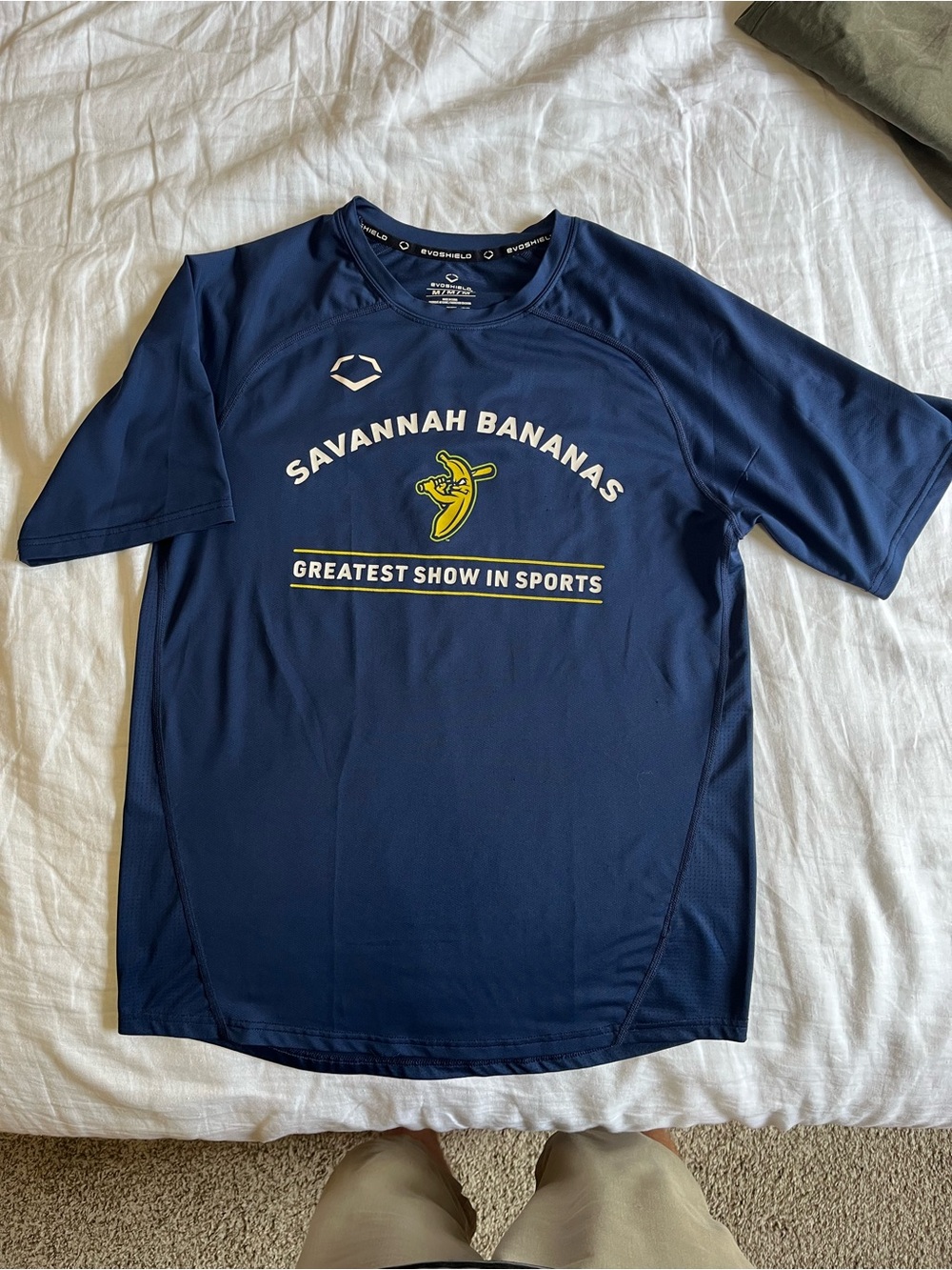 Savannah Bananas Navy Short-Sleeve Team Tee